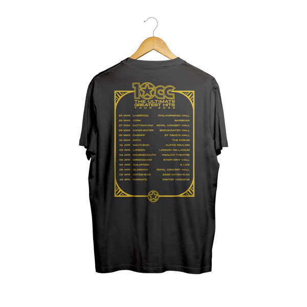 2022 Ultimate Tour T-shirt - 10CC