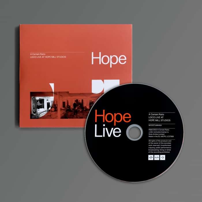 A Certain Ratio - Loco Live at Hope Mill Studios CD - A Certain Ratio