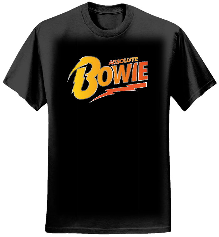 Men's T Shirt (Black) Logo - Absolute Bowie