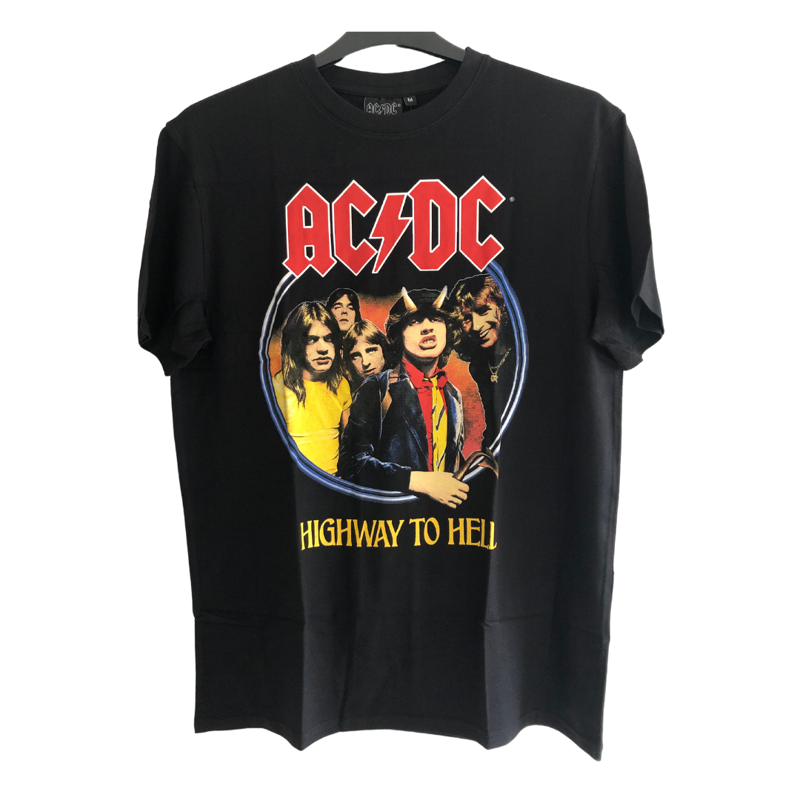AC/DC Black Highway To Hell T-Shirt - AC/DC