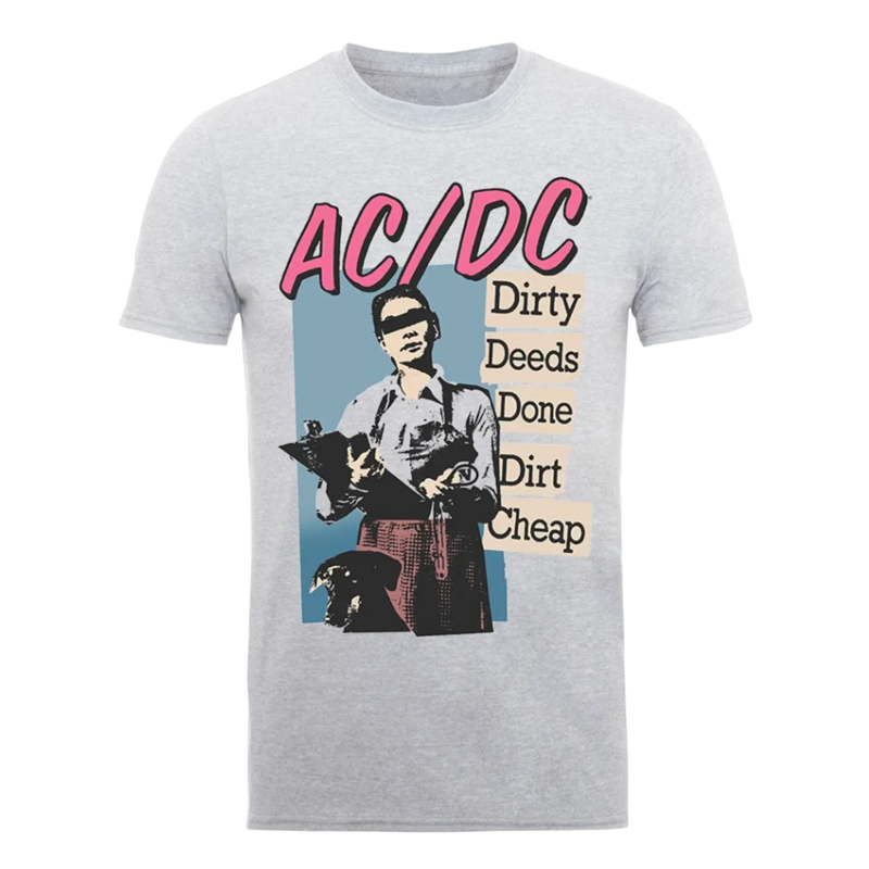 Hong Kong Umulig renovere AC/DC Dirty Deeds Done Dirt Cheap T Shirt - AC/DC