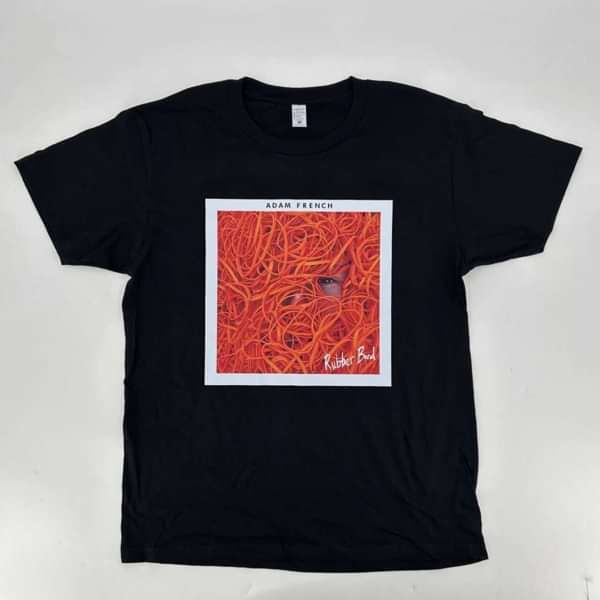 AF - 'Rubber Band' Limited Edition T Shirt (Black) - Adam French