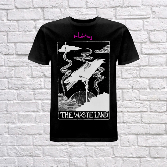 New Wasteland Black Tee - Albion Rooms Margate