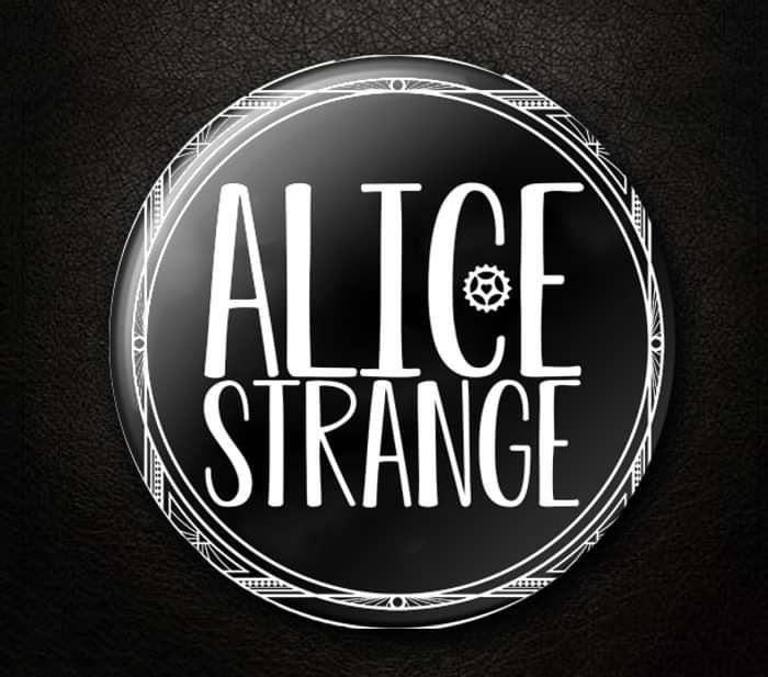 Alice Strange - Logo - Metallic Button Badge - Alice Strange