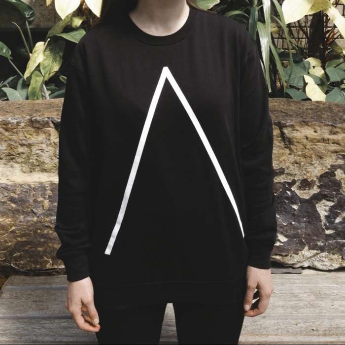 'Λ' Sweatshirt [Black] - Alpines