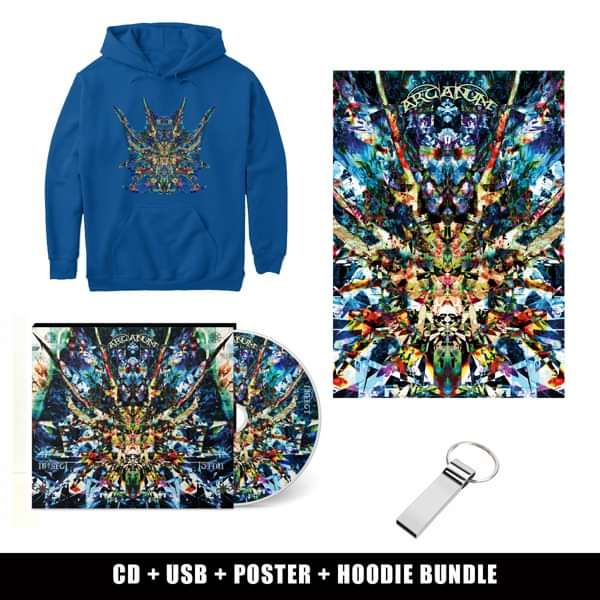 Infect Insect - Arcanum (CD + USB + Poster + Hoodie Bundle) - Active Meditation Music