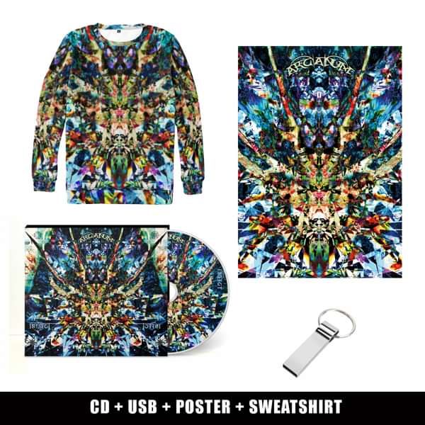Infect Insect - Arcanum (CD + USB + Poster + Sublimated Sweatshirt) - Active Meditation Music