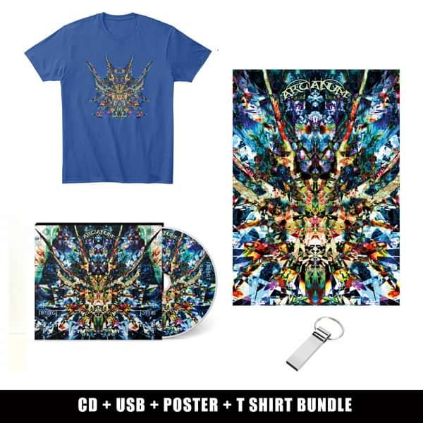 Infect Insect - Arcanum (CD + USB + Poster + T Shirt Bundle) - Active Meditation Music