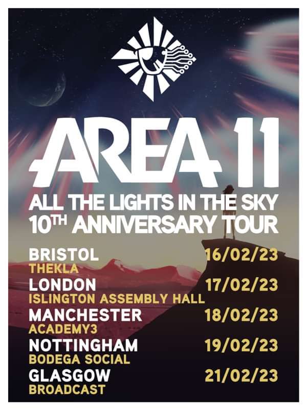 'All The Lights In The Sky 10th Anniversary Tour' - Poster - Area 11