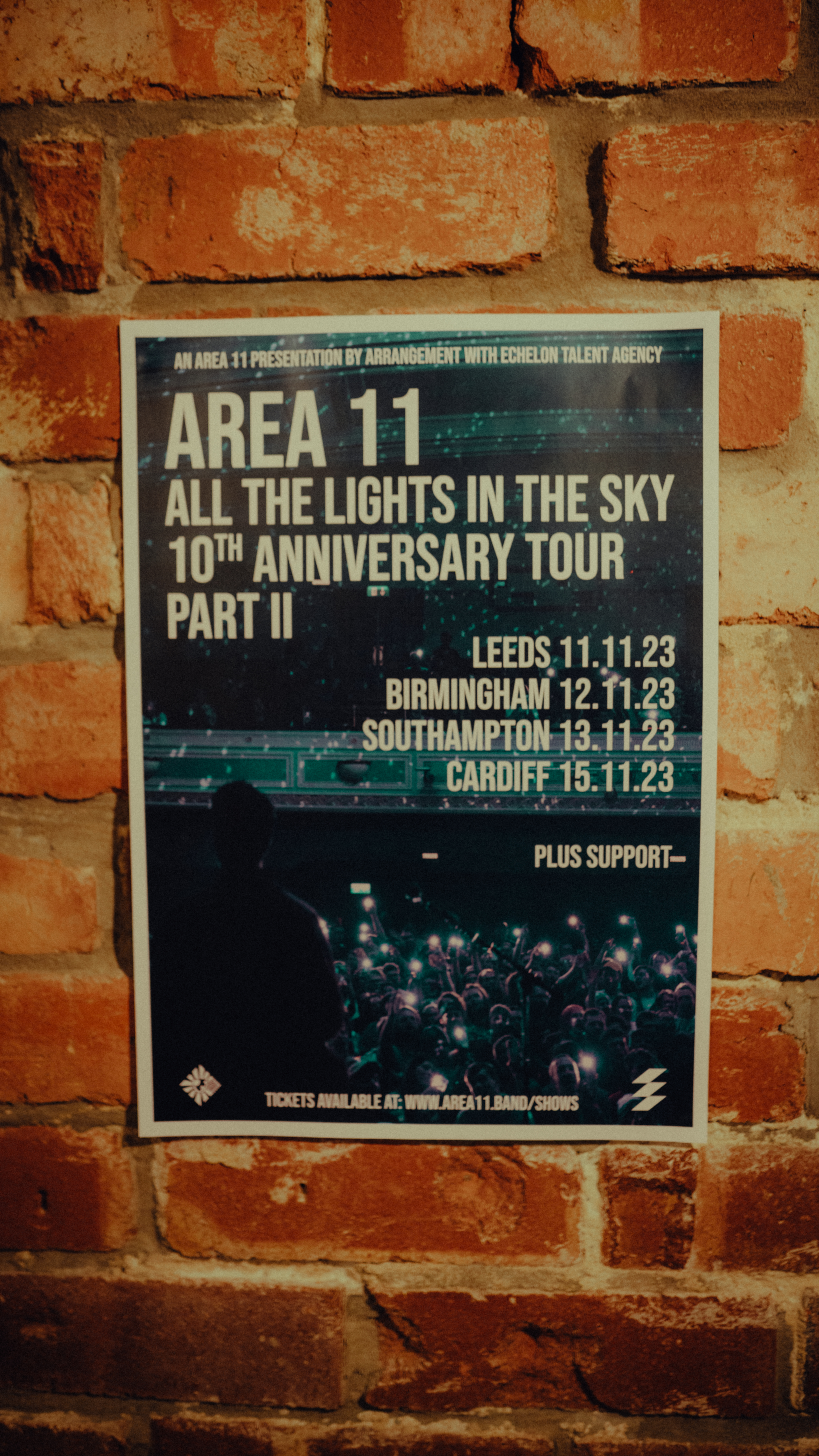 'All The Lights In The Sky 10th Anniversary Tour Pt II' - Poster - Area 11