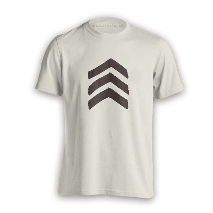 Chevron T-Shirt (Vintage White / Unisex) - Army of Bones