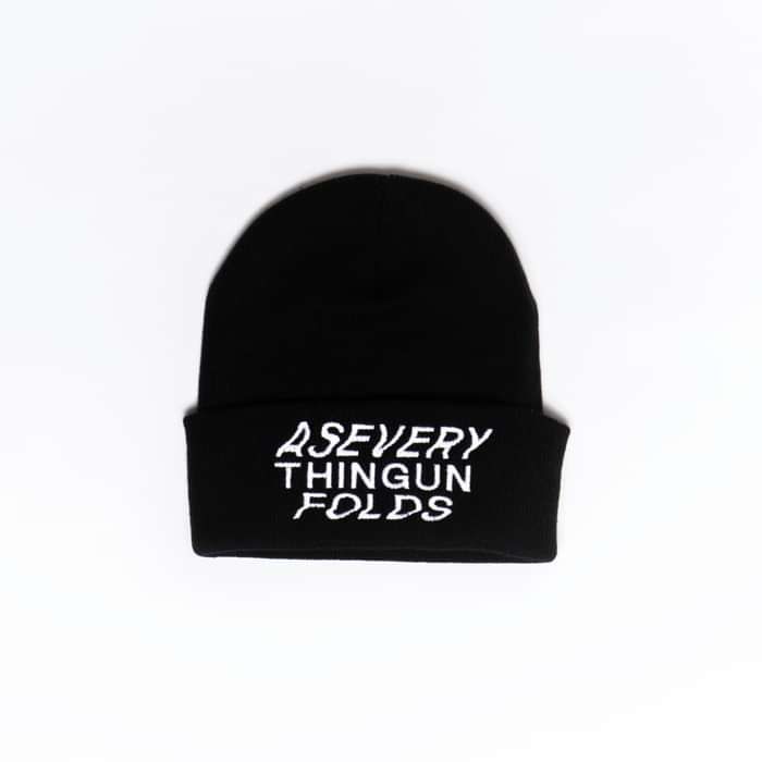 ON SALE - WARPED LOGO BEANIE - As Everything Unfolds