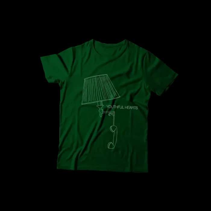Youthful Hearts - Green T-Shirt - Axel Flóvent UK