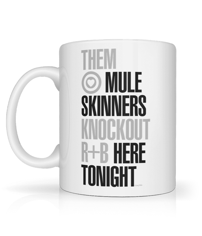 Muleskinners - Mug - Barney Bubbles
