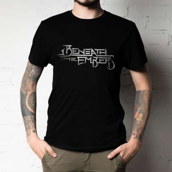 Beneath The Embers Male Silver Logo T-Shirt - Beneath The Embers