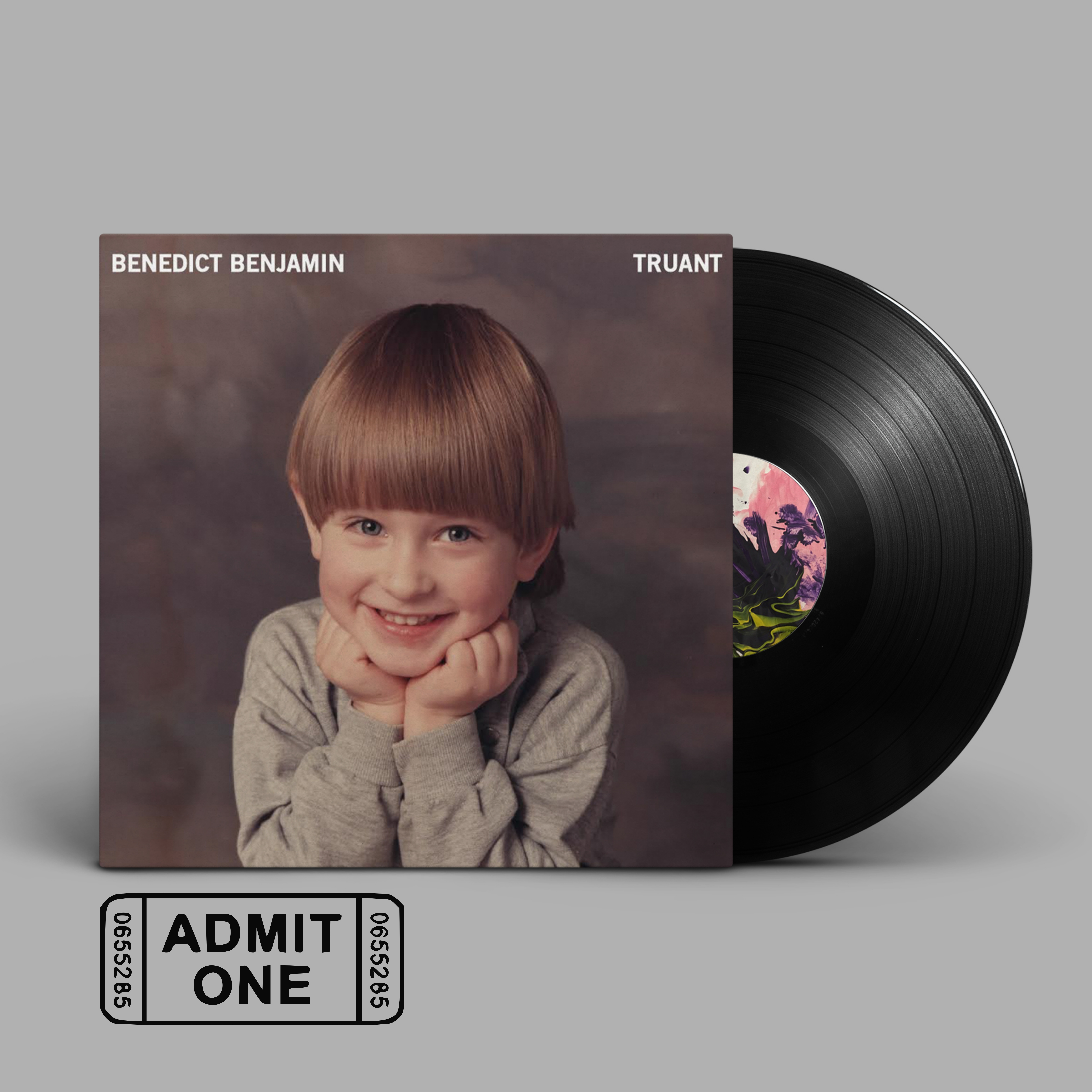 Truant 12" Vinyl + Ticket to London album launch - BENEDICT BENJAMIN