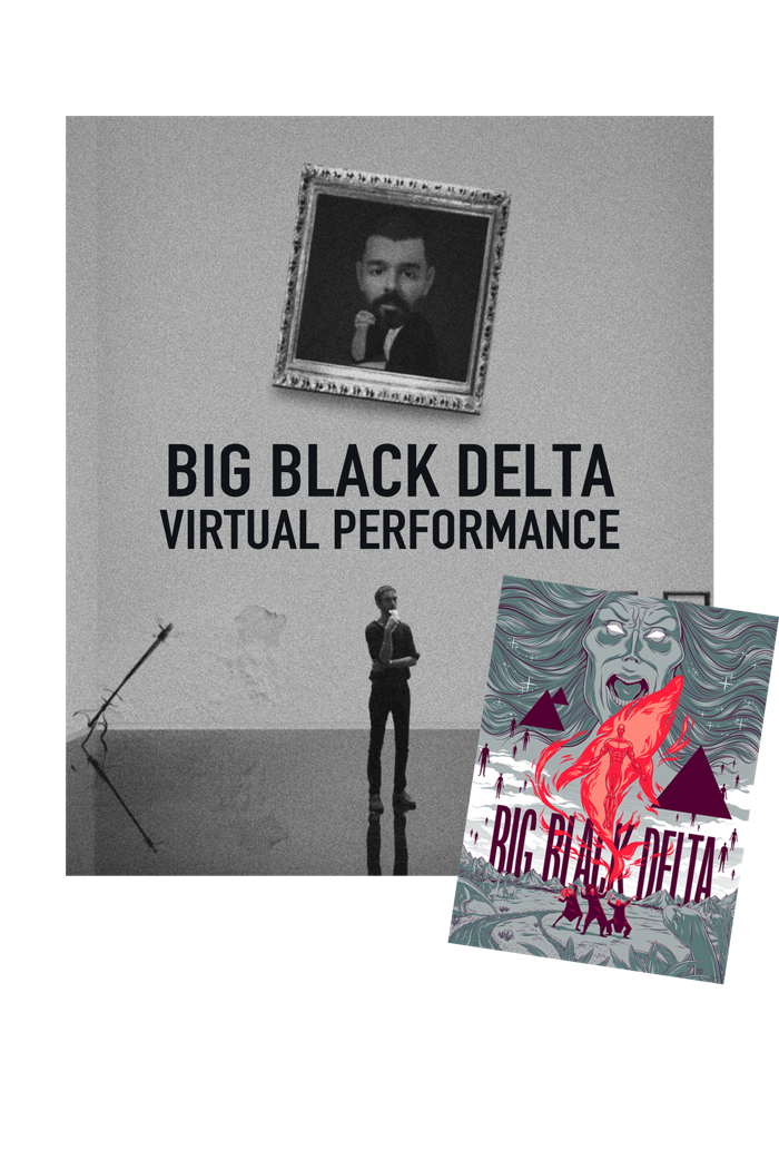Virtual Performance Ticket + 4 - Album Print - Big Black Delta