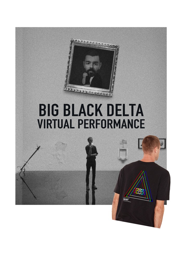 Virtual Performance Ticket + 4 - Album T-shirt - Big Black Delta