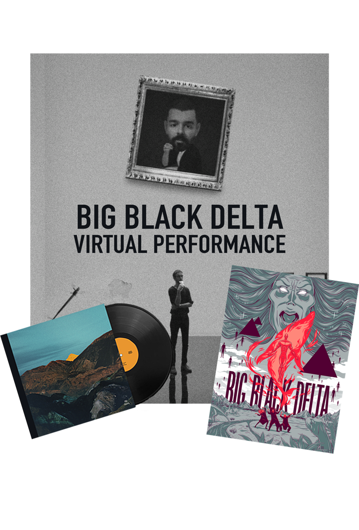 Virtual Performance Ticket + 4 - LP or CD + Print - Big Black Delta
