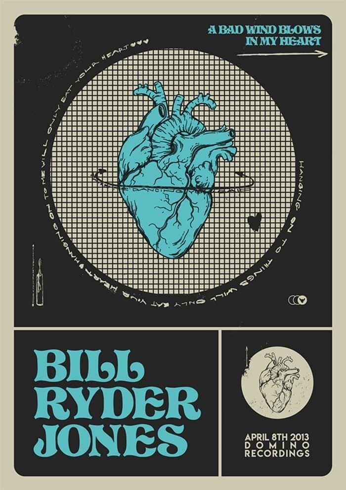 Bad Wind Screen Print LTD Edition - Bill Ryder-Jones