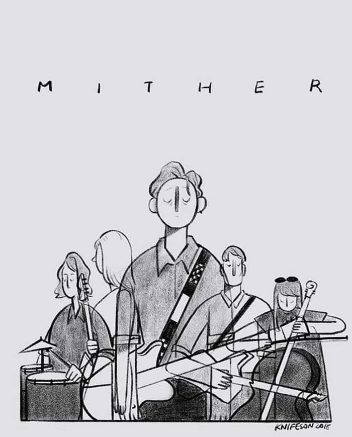 Mither Screen Print - Bill Ryder-Jones