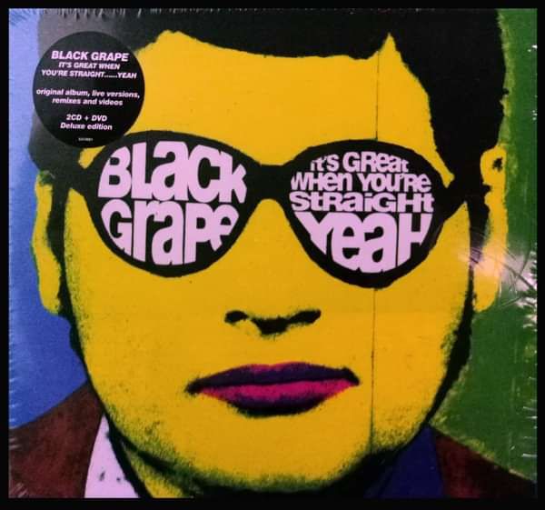 BLACK GRAPE - Its Great When You're Straight Remastered CD - Black Grape