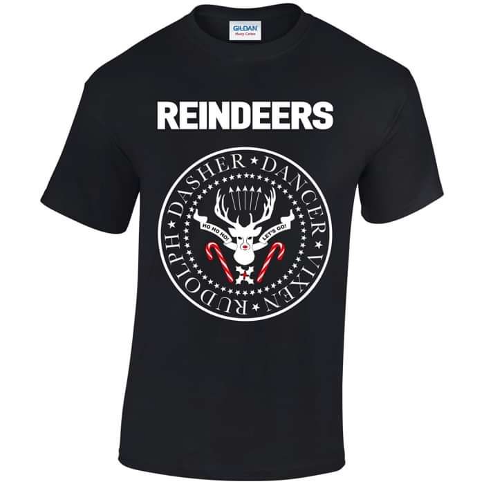 REINDEERS T-Shirt - Black Wax