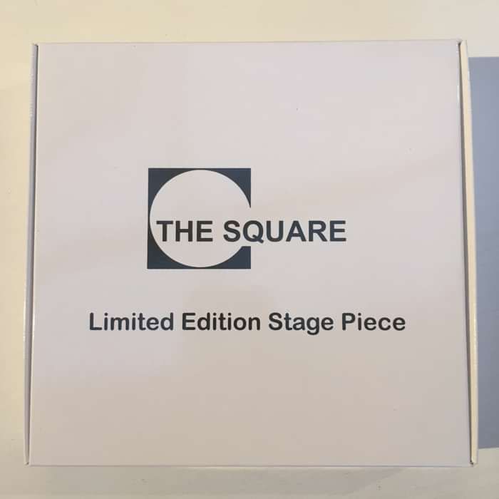 The Square Stage Piece - Black Wax