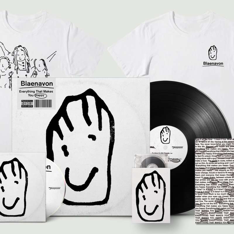 Everything That Makes You Happy - LP + CD + Cassette + Teeshirt + Signed Postcard