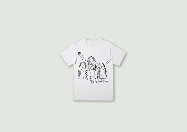Line drawing T-Shirt - Blaenavon