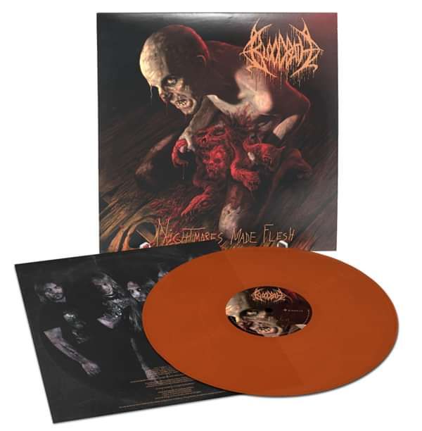 Bloodbath - 'Nightmares Made Flesh' Limited Edition Orange Vinyl - Bloodbath