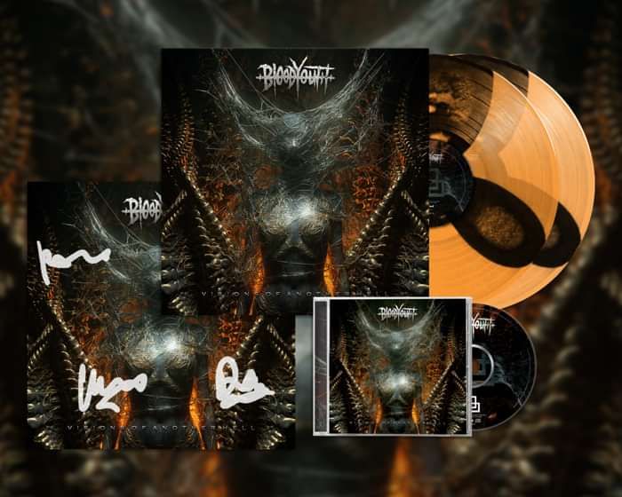 Visions Of Another Hell: 2xLP + CD + Signed Print - Blood Youth