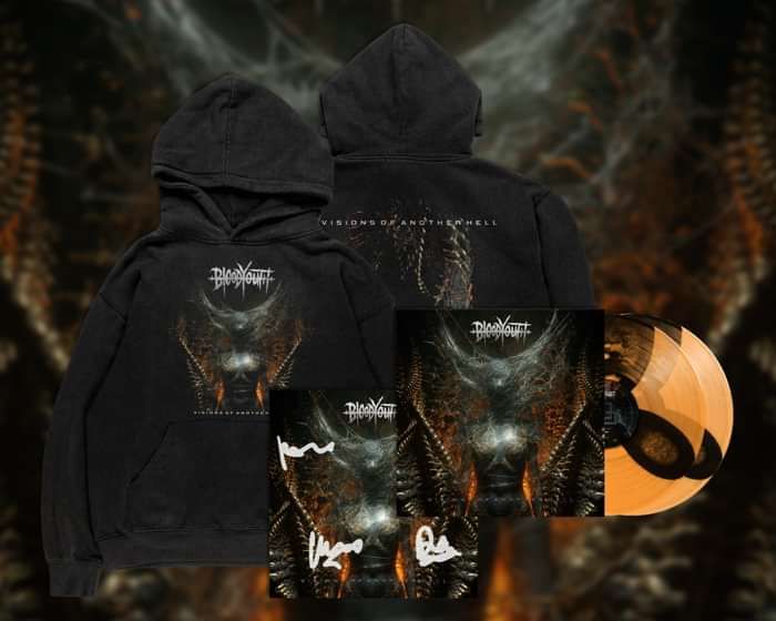 Visions Of Another Hell: 2xLP + Signed Print + Hoody - Blood Youth