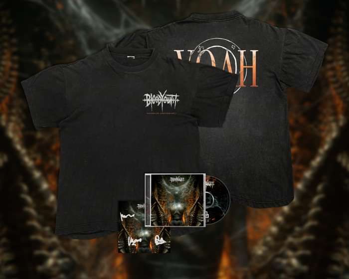 Visions Of Another Hell: CD + Signed Print + T-Shirt - Blood Youth
