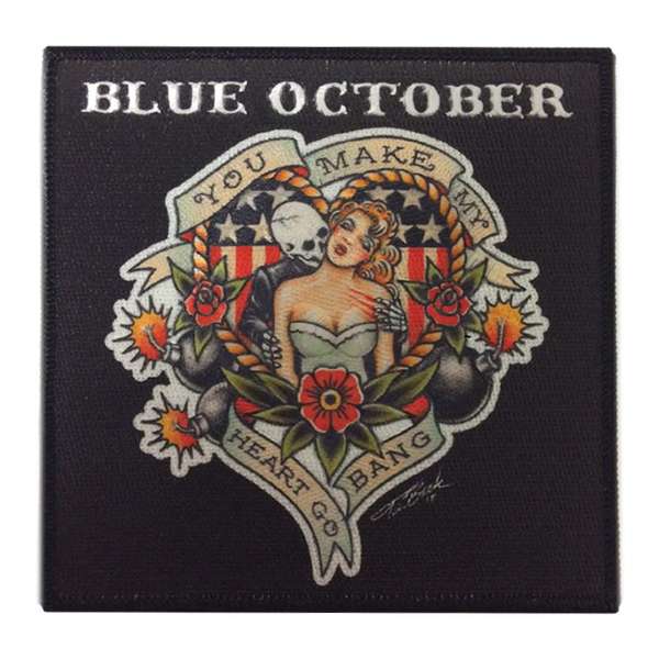 Blue October Foiled Zip Bags