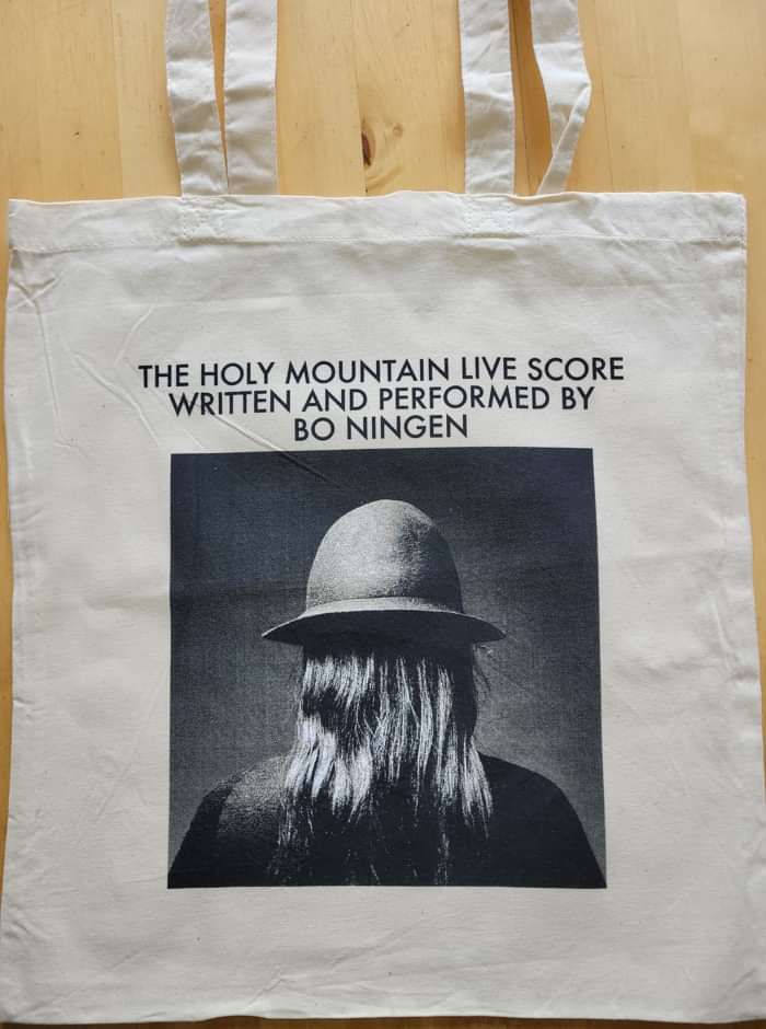 'New' - BO NINGEN - Holy Mountain 'Hat' Tote bag - Limited - Bo Ningen