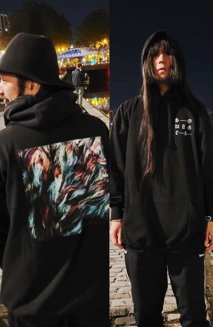 'New' - Bo Ningen Hoodie - Front and back print - Very limited quantities - Bo Ningen