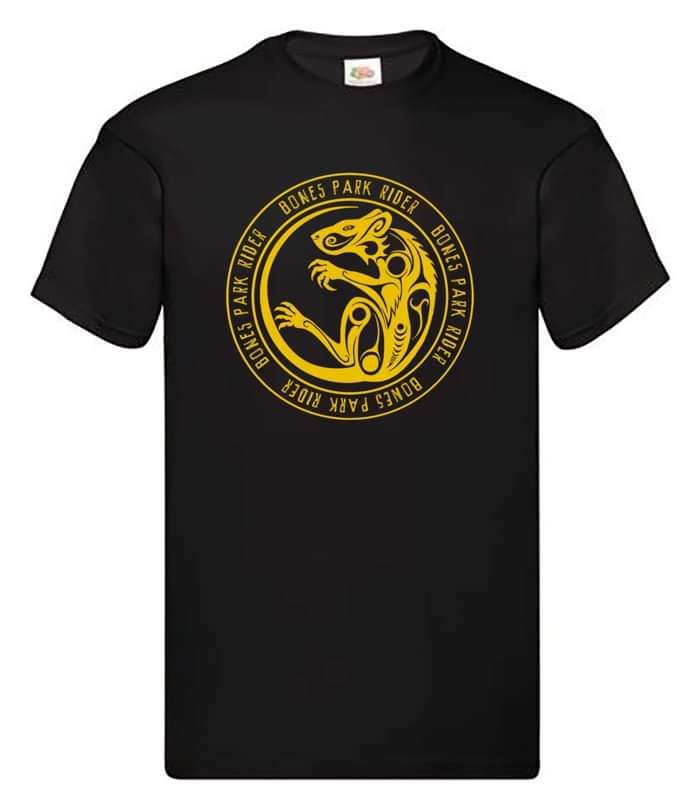 Rat logo T-shirt - Bones Park Rider