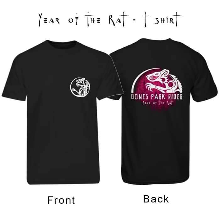 "Year of the Rat" T-shirt - Bones Park Rider