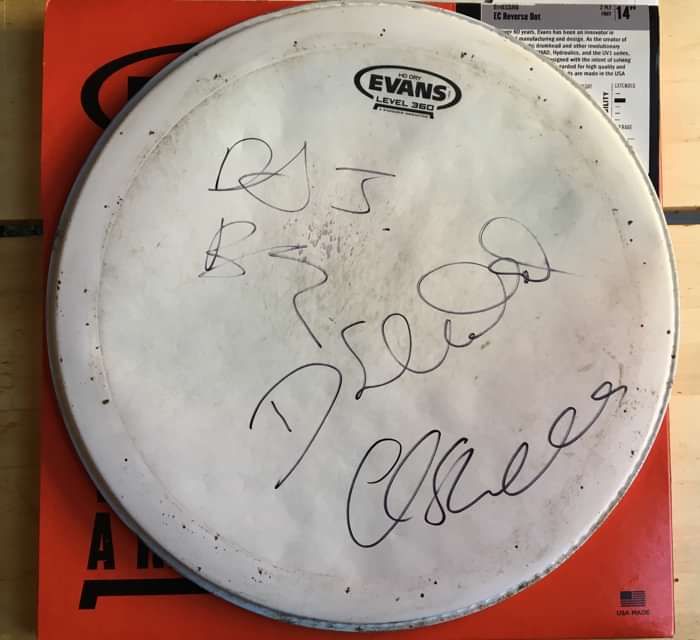 Exclusive Snare Skin - SIGNED - One available - Bones Shake
