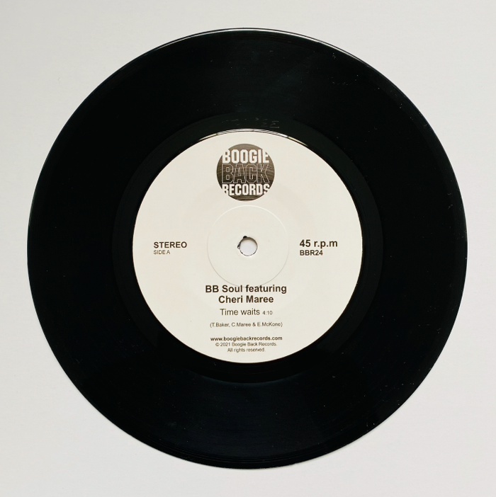 BB Soul ft. Cheri Maree - 'Time Waits/Is It You' (7" Vinyl) - Boogie Back Records