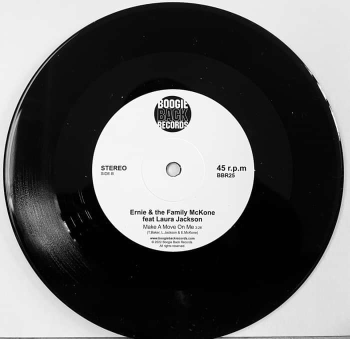 Ernie & The Family Mckone - ft. Laura Jackson  Make A Move On Me - Boogie Back Records