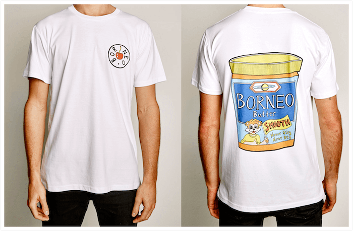 T-Shirt - Borneo Butter - Borneo