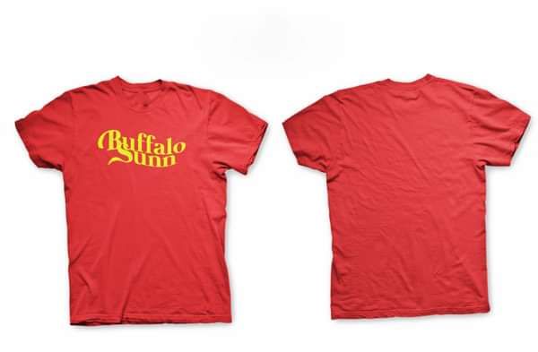 Buffalo Sunn T-Shirt (Red) - Buffalo Sunn