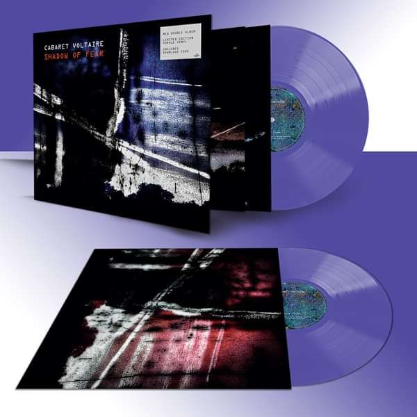 Cabaret Voltaire - Shadow of Fear 2x Purple LP - Cabaret Voltaire