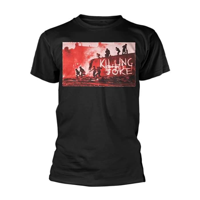 Killing Joke - Red Wall T-Shirt - Cadiz Music & Digital Ltd