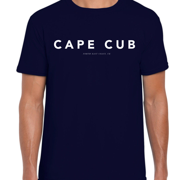 Navy Blue (Logo Tee) ON SALE - Cape Cub
