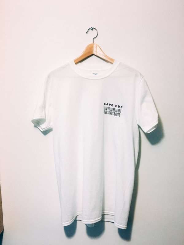 Waves Tee (White) - SOLD OUT - Cape Cub
