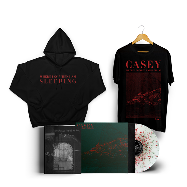 Album (CD or LP) & T-Shirt & Hoodie & Photobook Bundle - Casey US