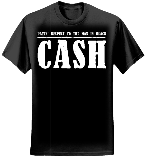 CASH Tshirt (MEN) - Large centred logo - Cash